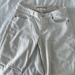 Vince Camuto white denim jeans